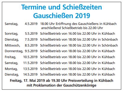 2019 Gauschiessen 1